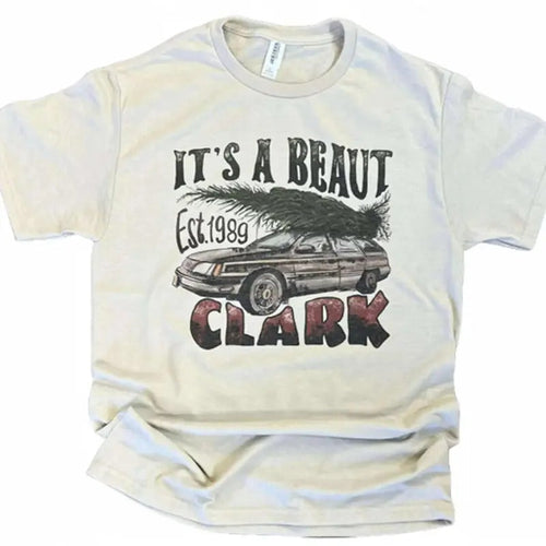 It's A Beaut Clark T-shirt - Unisex Fit Sublimated Shirt Hoodie, Sweatshirt | RetroVerseTees.com