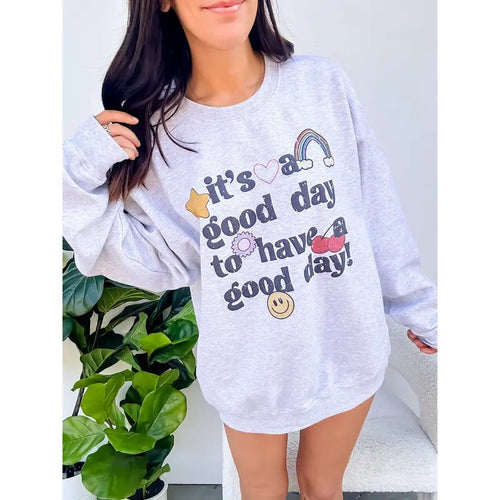 It's A Good Day Graphic Top T-Shirts, Hoodie, Sweatshirt | RetroVerseTees.com