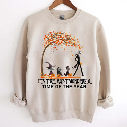 It's The Most Wonderful Time Of The Year Halloween T-shirt, Retro Halloween Shirt, Halloween Gift, Halloween Sweatshirt...