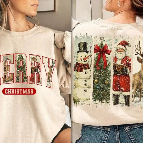 It's The Most Wonderful Time Of The Year Sweatshirt, Santa Claus Shirt, Merry Christmas Sweatshirt, Christmas Coquette...