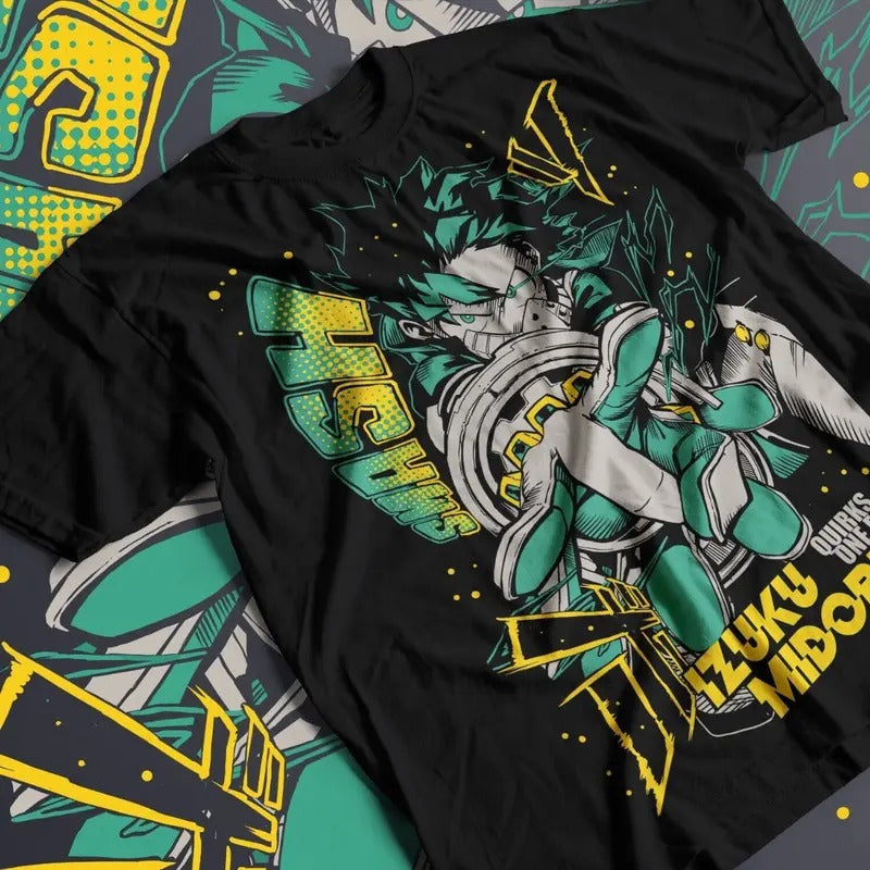 Izuku Midoriya Deku My Hero Academia Classic T-Shirt, midoriya, bakugou, izuku Hoodie, Sweatshirt | RetroVerseTees.com