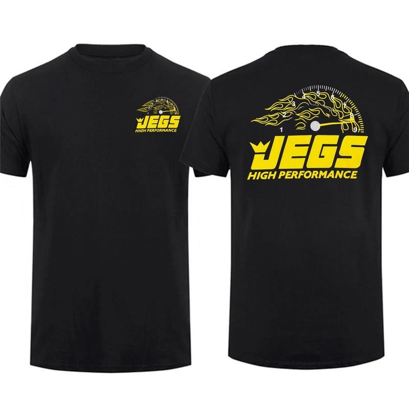 JEGS Performance Shirt, Speed & Power Red plumber brand Style, Performance,Summer T-Shirt Menswear Car Parts Short Sleeve...