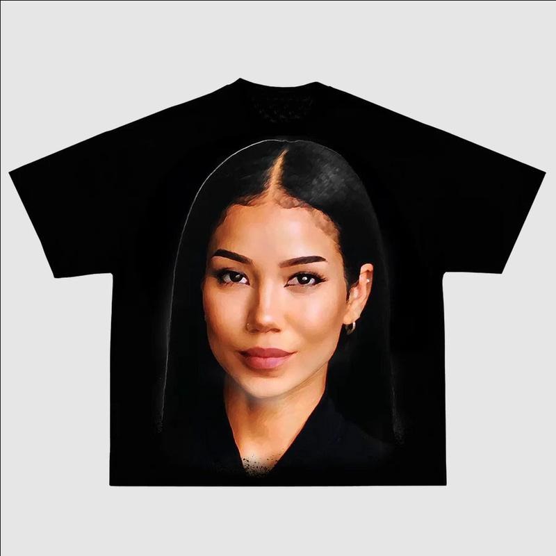 JHENE TEE Fabric Streetwear Top Tshirt Hoodie, Sweatshirt | RetroVerseTees.com