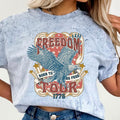 JULY 4TH SHIRT, FREEDOM TOUR 3 SHIRT, 4TH OF JULY MEN SHIRT, UNISEX COTTON SHIRT, OVERSIZED HOLIDAY SUMMER SHIRT Comfort...