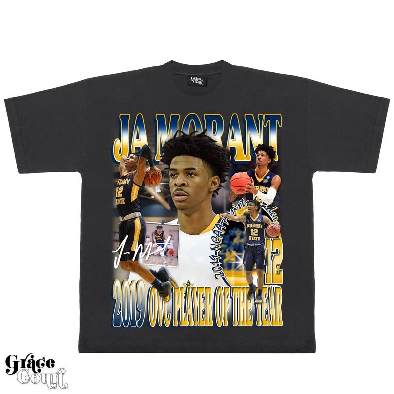 Ja Morant Tee | Vintage Tee Graphic T-Shirt Sweatshirt Hoodie | Sport Tee - Gift For Fan | RetroVerseTees.com