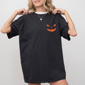 Jack-O-Lantern Halloween Comfort Colors Shirt, Pumpkin Halloween Graphic Tee, Spooky Season Unhinged Shirt, Funny T-shirt...