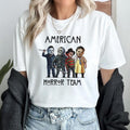 Jason Voorhees Michael Myers Freddy Krueger Leatherface American Horror Shirt Scary Spooky Horror Halloween Shirt Hoodie,...