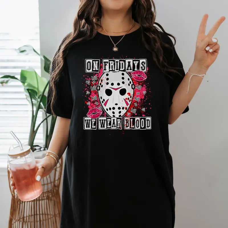Jason Voorhees, Friday the 13th T-Shirt Hoodie, Sweatshirt | RetroVerseTees.com