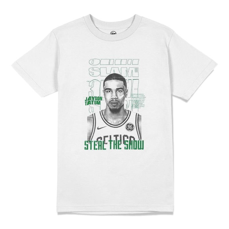 Jayson Tatum Photo Copy Cover T-Shirt (Slam 218), 100% Cotton Unisex T-Shirt, Gift For Fan Hoodie, Sweatshirt