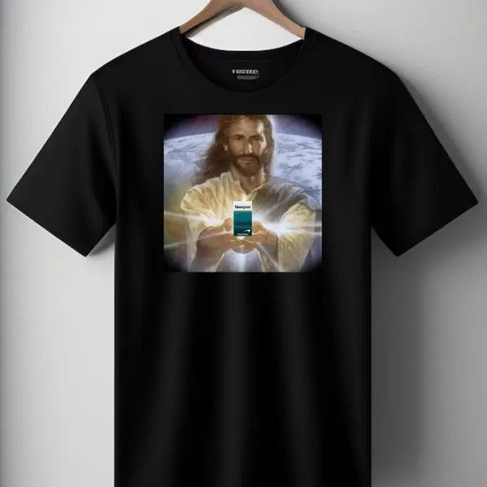 Jesus Holding  | Newport | Funny Meme T-Shirt | Oddly Specific Shirt | Weird Shirt Hoodie, Sweatshirt | RetroVerseTees.com