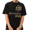 Jesus is King T-Shirt, Unisex Shirt, Menswear Top, Womenswear Top Hoodie, Sweatshirt | RetroVerseTees.com