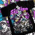 Jojo's Bizarre Adventure T-Shirt S-4XL Anime Manga Graphic Design Shirt Tee Tshirt S-4XL Hoodie, Sweatshirt