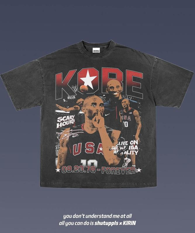 KOBE 4.44 Tee - Graphic T-shirt Sweatshirt Hoodie - Gift For Fan - Men's Casual T-shirt - Unisex | RetroVerseTees.com