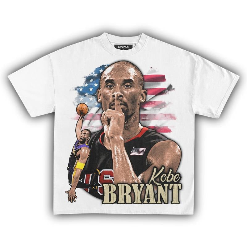 KOBE SHHH  Tee | Vintage Tee Graphic T-Shirt Sweatshirt Hoodie | Sport Tee - Gift For Fan | RetroVerseTees.com