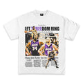 Kobe and Shaq Threedom Rings Newspaper Graphic T-Shirtstyle{n002}2 T-Shirts, Hoodie, Sweatshirt | RetroVerseTees.com