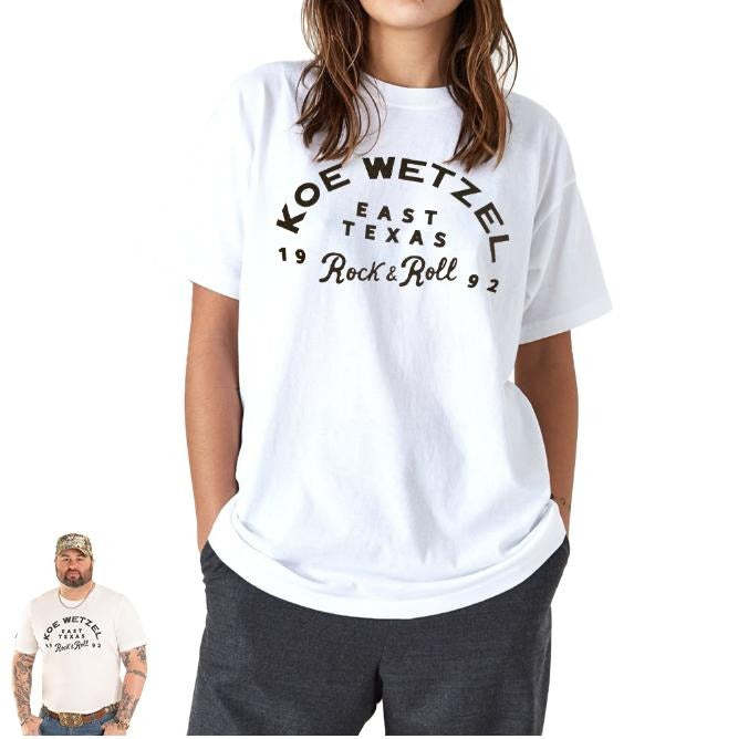 Koe Wetzel East Rock Roll T-Shirt Hoodie, Sweatshirt | RetroVerseTees.com