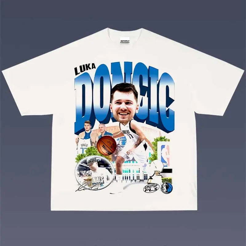 LUKA DUNCIC  Tee | Vintage Tee Graphic T-Shirt Sweatshirt Hoodie | Sport Tee - Gift For Fan 4.2  Tee | Vintage Tee...