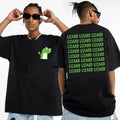 Lizard Funny Meme Two Sides Tshirt, Viral Meme Lizard Shirt, Funny Weirdcore Y2k Aesthetic Gift, Unisex Short Sleeve Tee,...