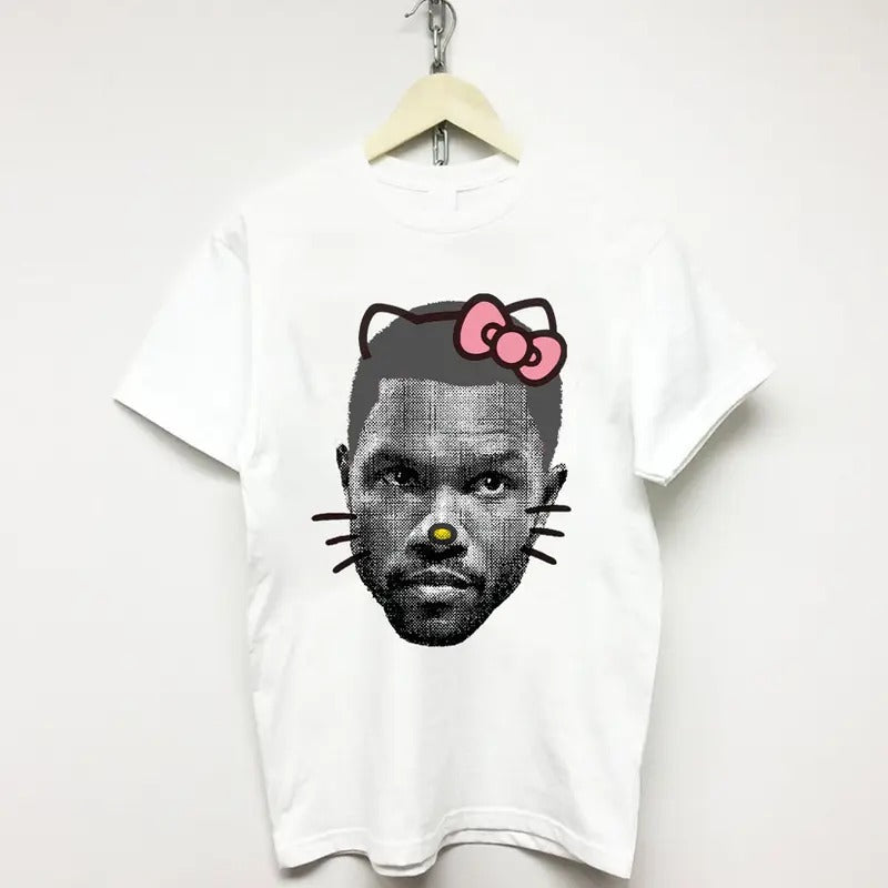 Lonny Breaux Retro Rap Tee Frank Kitty Cute T Shirt Y2k Fashion Cotton Fit Hoodie, Sweatshirt | RetroVerseTees.com