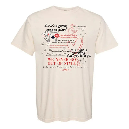 'Love Songs' T-Shirt Hoodie, Sweatshirt | RetroVerseTees.com