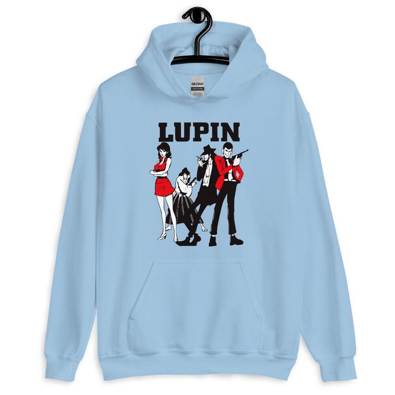 Lupin The Third Shirt, Lupin III, Lupin the 3rd new Unisex Hoodie Sweatshirt | RetroVerseTees.com