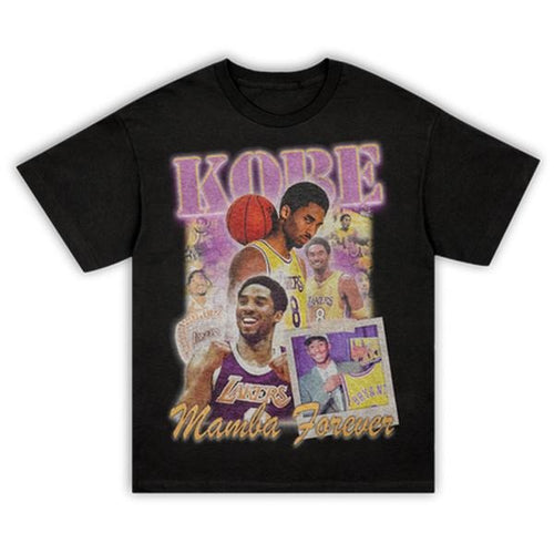 "MAMBA FOREVER" TRIBUTE Tee | Vintage Tee Graphic T-Shirt Sweatshirt Hoodie | Sport Tee - Gift For Fan | RetroVerseTees.com