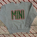 MINI Glitter Candy Candy Crewneck Youth Christmas T-Shirts, Hoodie, Sweatshirt | RetroVerseTees.com