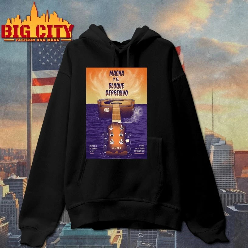 Macha Y El Bloque Depresivo 2026 Music Poster Shirt