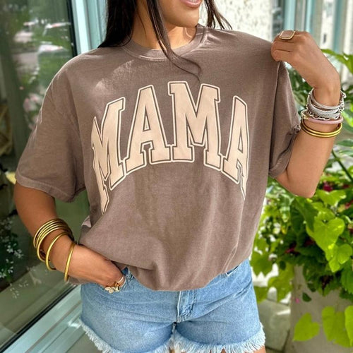 'Mama' PUFF T-Shirt Hoodie, Sweatshirt | RetroVerseTees.com