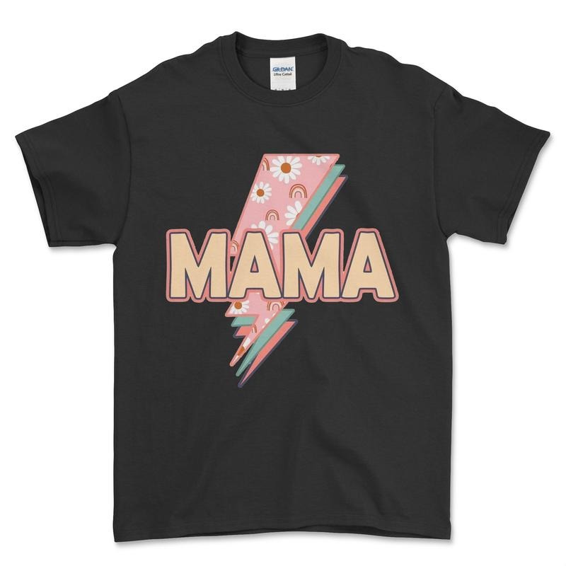 Mama Tshirt - Mothers day Tshirt - Best Mom Tshirt Casual Comfort Fit Top Womenswear Hoodie, Sweatshirt | RetroVerseTees.com