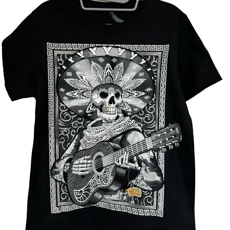 Mariachi plata T-shirt Menswear Top Tshirt Crewneck Hoodie, Sweatshirt | RetroVerseTees.com