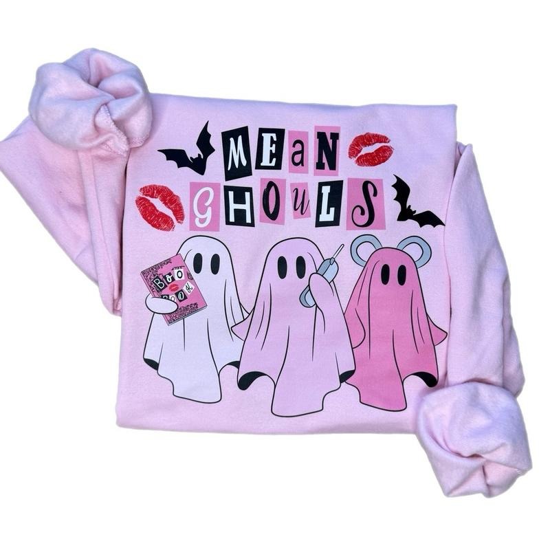 Mean Ghouls Halloween Sweatshirt T-Shirts, Hoodie | RetroVerseTees.com
