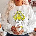 Mean Guy Who's Santa Anyway Ew Sweatshirt, Funny Christmas Hoodie, Holiday Design T-shirt, Santa Anyway Ew Shirt