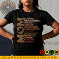 Melanin Mom Loving Strong Loved T-shirt, Black Women Tee, Black Girl Magic, Black Mom Shirt, Mama Gift, Mother's Day...