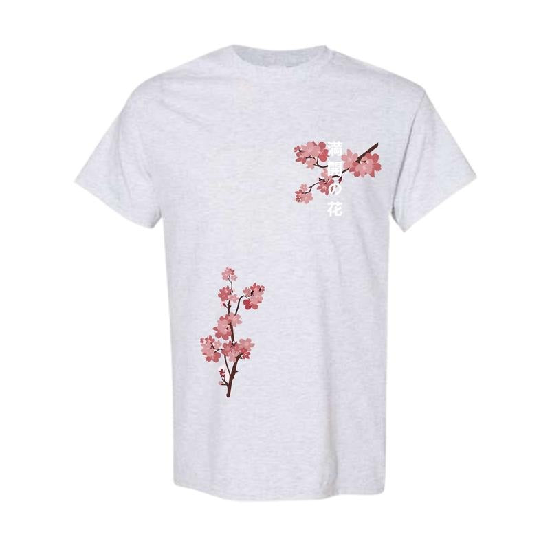 Men's Regular Fit Floral Print Round Neck T-Shirt DRG, Casual Soft Summer Top for Men Streetwear, Menswear, Men Gifts,...