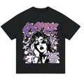 Men's Summer Letter Character Street Trend Print Round Neck Short Sleeve Casual T-Shirt, Sweatshirt, Hoodie Size S-...