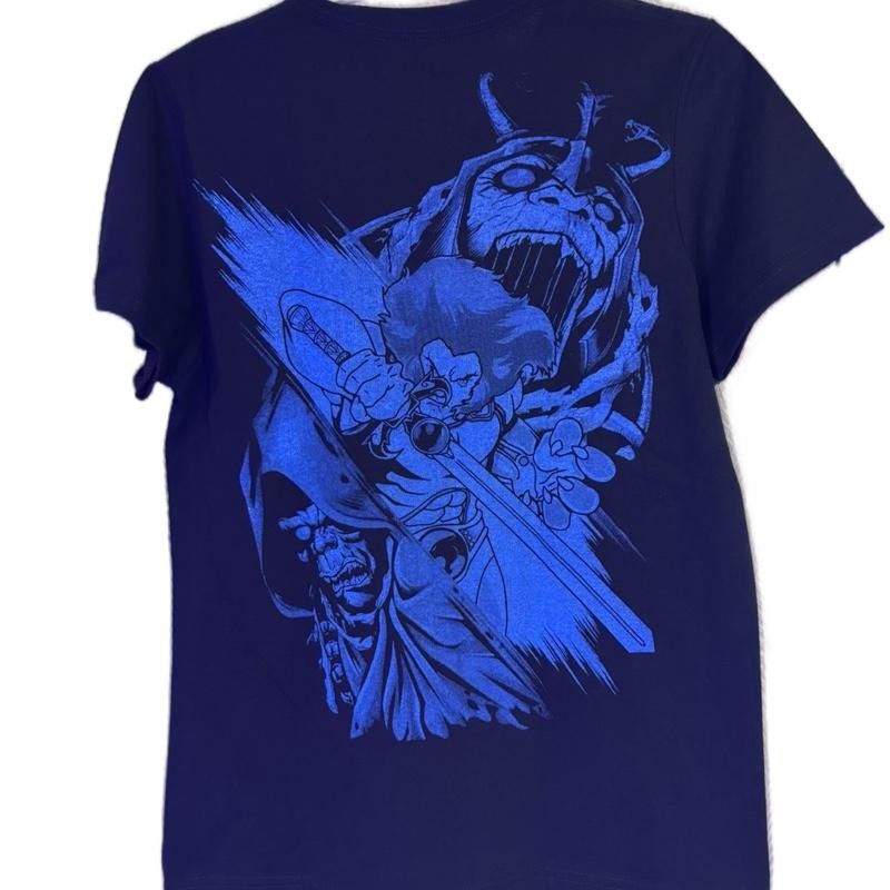 Menswear Top - Cats T-shirts for Men's with Unique Blue Graphic Design Crewneck Hoodie, Sweatshirt | RetroVerseTees.com