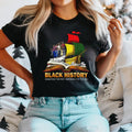 Merch Black History Melanin T-Shirt, African Women Pride Shirt, Proud Of Black History Tee, Afro Women Gift Tee, Black...
