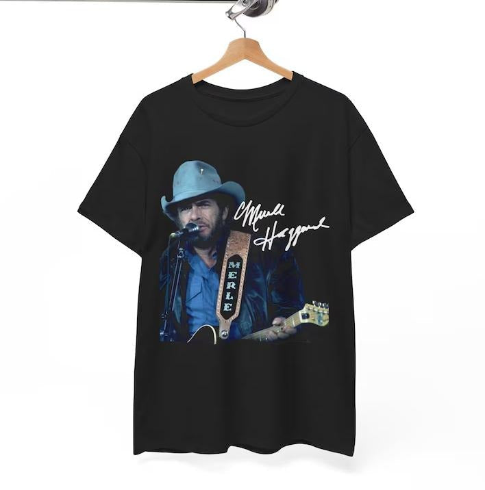 Merle vintage shirt,Haggard country shirt, country music shirt Hoodie, Sweatshirt | RetroVerseTees.com