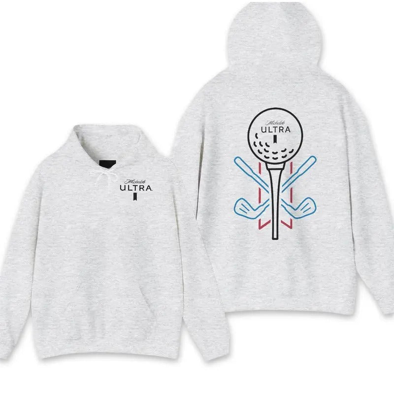 Michelob Ultra Golf Tshirt , Michelob Ultra Golf Shirt , Unisex Clothing Hoodie, Sweatshirt | RetroVerseTees.com