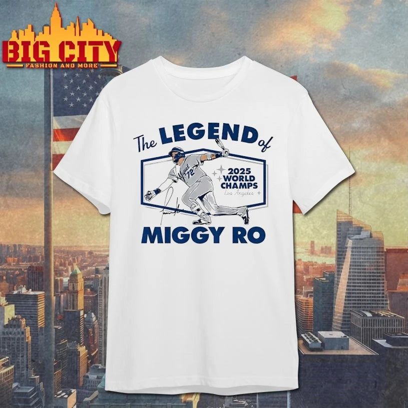 Miguel Rojas The Legend Of Miggy Ro 2025 World Series Champions shirt