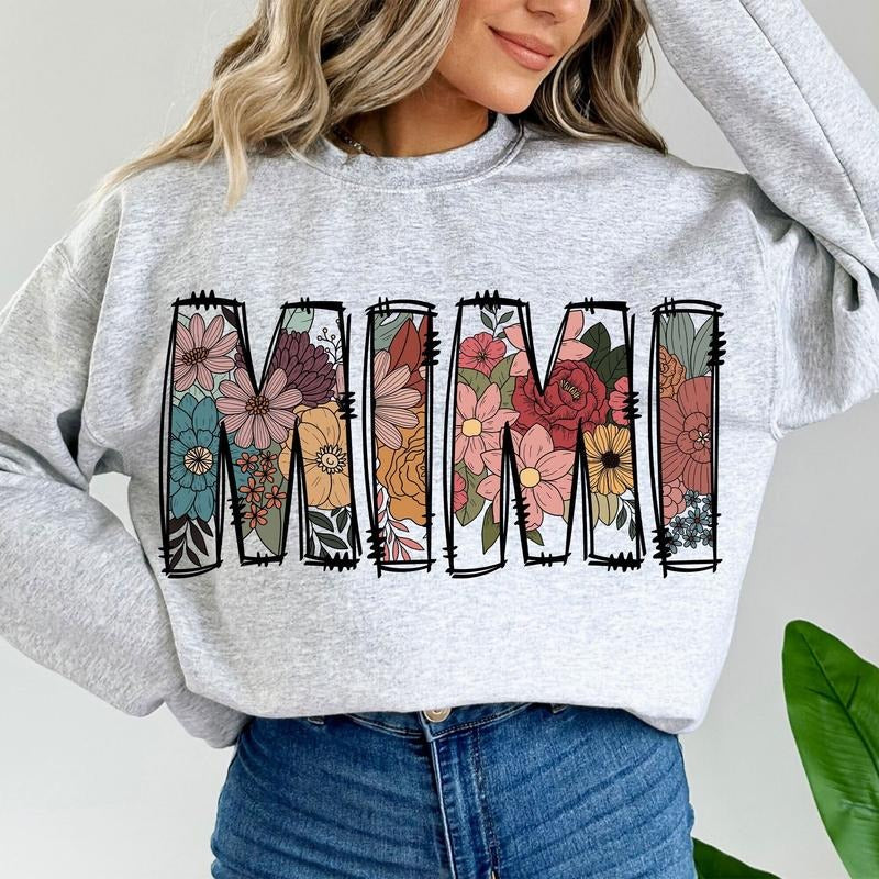 Mimi Shirt Floral Shirt, Mama Shirt, Floral Mimi Shirt, Mothers Day Tshirt Design Digital Download File Shirt, Mama...