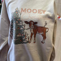 Mooey Christmas Sweatshirt T-Shirts, Hoodie | RetroVerseTees.com