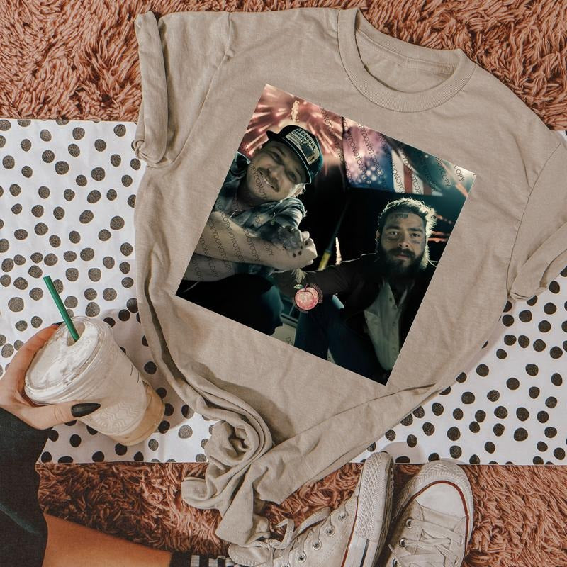 Morgan Wallen Post Malone Tee Hoodie, Sweatshirt | RetroVerseTees.com