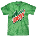 Mountain Dew Logo Tie Dye T-Shirt - Spider Kelly Hoodie, Sweatshirt | RetroVerseTees.com