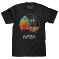 NASA Worm Shuttle Logo T-Shirt - Black Hoodie, Sweatshirt | RetroVerseTees.com