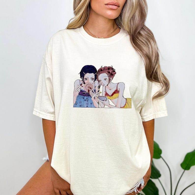 Nana Anime Merch | Nana And Hachi Shirt | Nana Osaki Manga Hoodie, Sweatshirt | RetroVerseTees.com