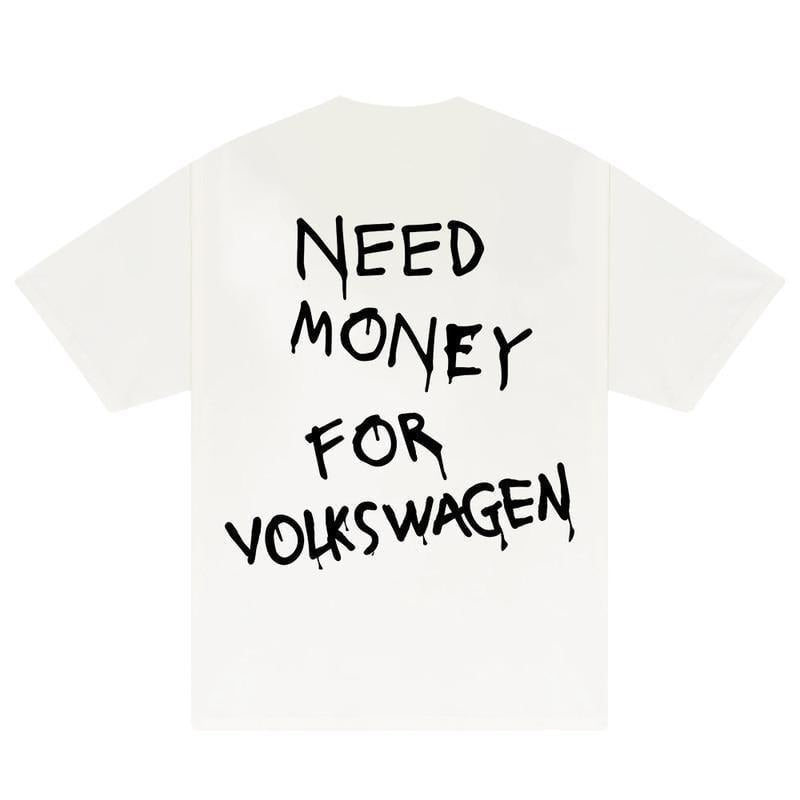 Need Money For Volkswagen T-Shirt, Baggy Fit Vintage 90s Meme Shirt, Trendy Graphic Tee for Car Lovers, Sport, Unisex...