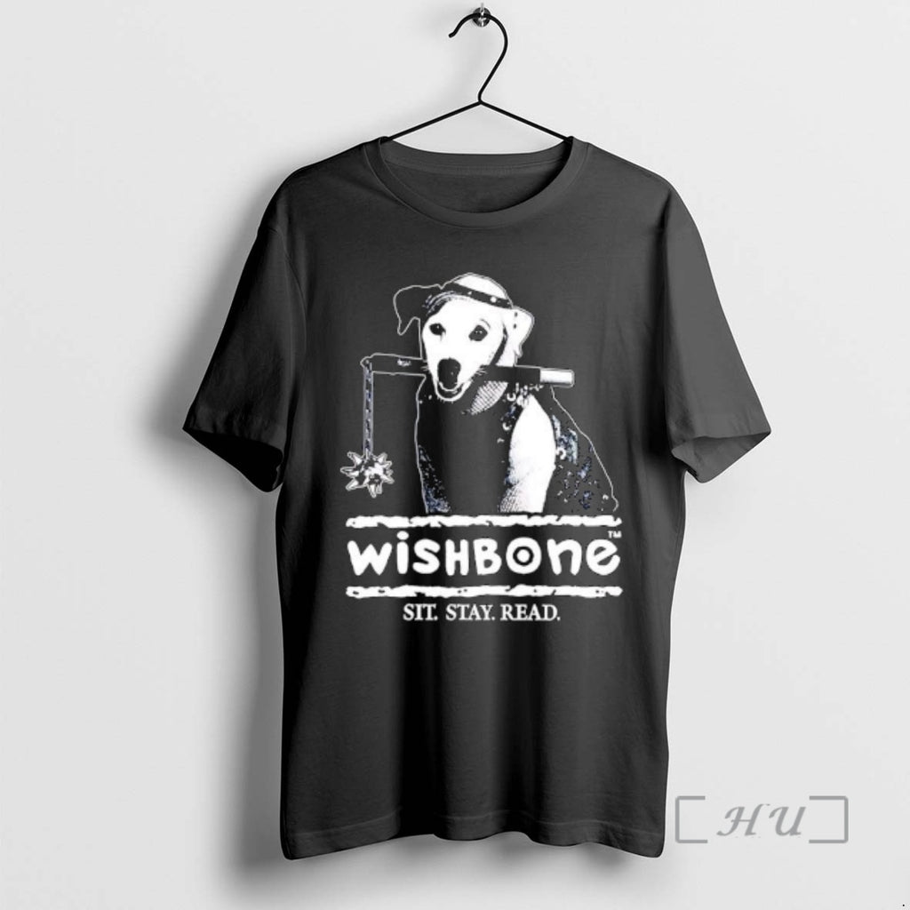 New Dog Wishbone Sit Stay Read Ornaments T-Shirts, Hoodie, Sweatshirt | RetroVerseTees.com