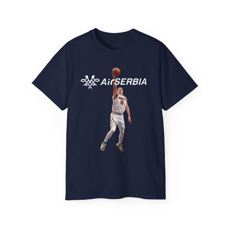 Nikola Jokic Air Serbia T-Shirt, Denver T-Shirt, Gift For Fan Hoodie, Sweatshirt | RetroVerseTees.com